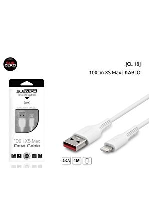 Cl18 Ios 100cm Şarj Kablosu