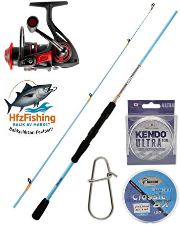 Bauer FZ 3000 - Okuma Fuel Spin 244cm Spin Olta Takımı