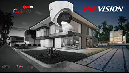 Hikvision 4 Kamerali Gece Renkli 4 Kanal 1TB HDD