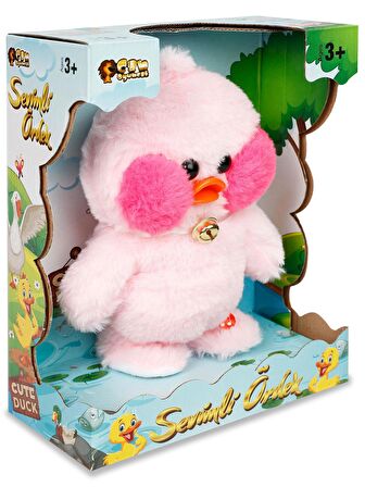 Konuşan, Danseden Şarkı Söyleyen  Hareketli Peluş Ördek, Şarjlı  - Cute Duck 