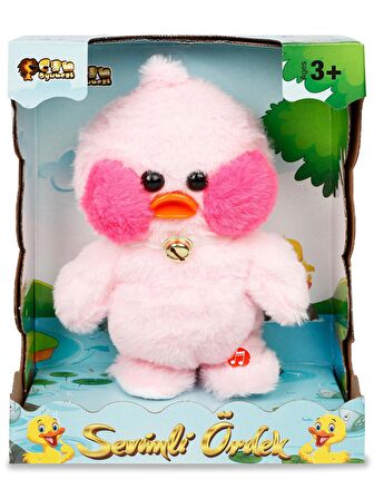 Konuşan, Danseden Şarkı Söyleyen  Hareketli Peluş Ördek, Şarjlı  - Cute Duck 
