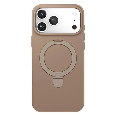 Apple İphone 17 Pro Max Regal Magsafe Standlı Kapak - Çöl Titanyum