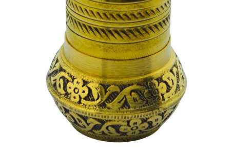 Pirinç El Yapımı Karabiber ve Baharat Değirmeni Öğütücü (4cmx11cm)