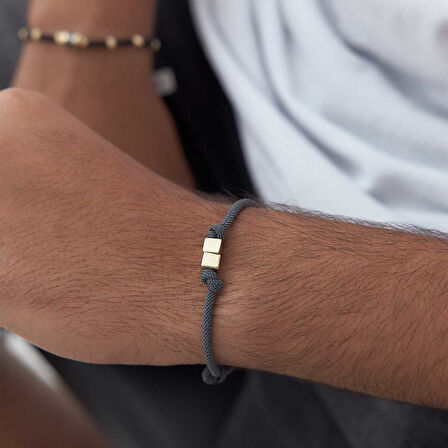 İpli İkili Küp Bileklik