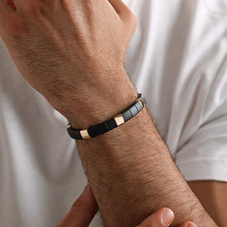 Mat Square Erkek Bileklik