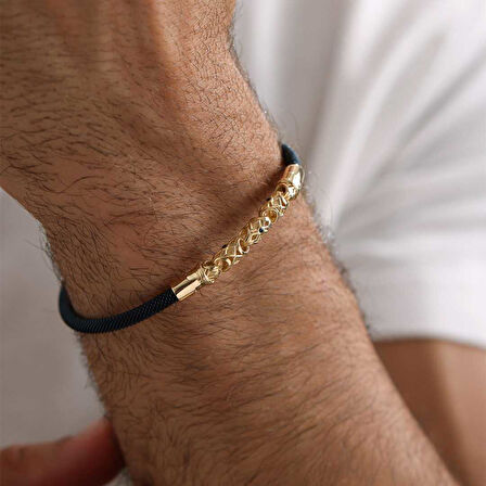 Kafes Sarmal Erkek Bileklik