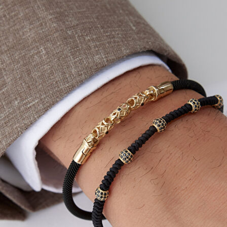 Kafes Sarmal Erkek Bileklik