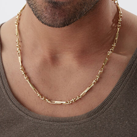 Halka Detaylı Ataç Erkek Zincir