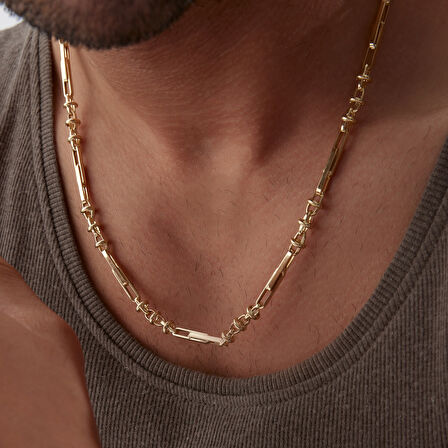 Halka Detaylı Ataç Erkek Zincir