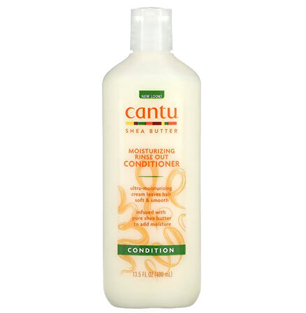 Cantu Shea Yağı Nemlendirici ve Durulama Saç Kremi 400 mL