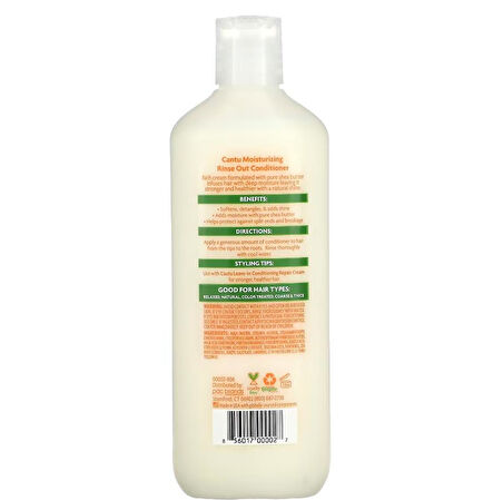 Cantu Shea Yağı Nemlendirici ve Durulama Saç Kremi 400 mL
