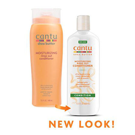 Cantu Shea Yağı Nemlendirici ve Durulama Saç Kremi 400 mL