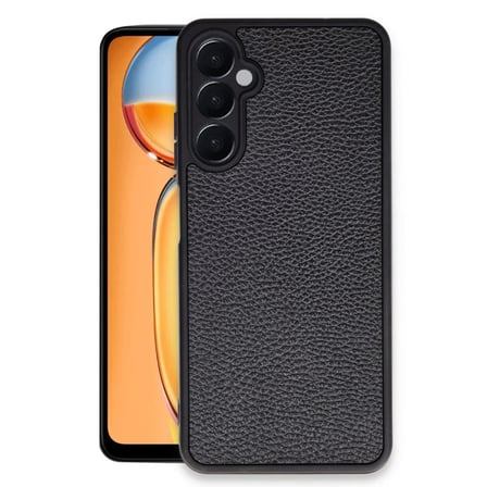 Samsung Galaxy A36 Kılıf Aras Deri Kapak - Siyah