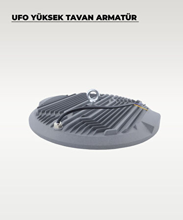 Yüksek Tavan Ufo Armatür 200W - 6500K Beyaz Işık