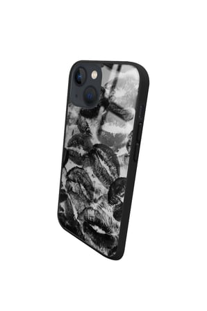 Apple iPhone 13 Uyumlu Dudak Tasarımlı Parlak Silikon Kılıf
