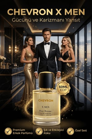  X Men Erkek Parfümü 50ML EDP %22 Esans Günlük Kullanım Erkek Kokusu