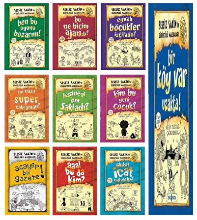 Sessiz Sakinin Gürültülü Maceraları 10 Kitap Set