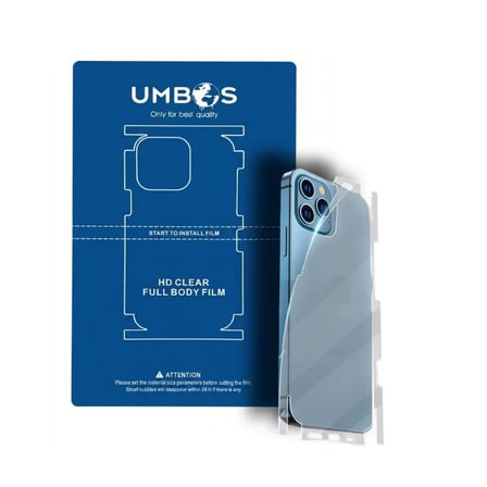 Xiaomi REDMİ NOTE 11E Uyumlu Full Arka Kapmala Ultra İnce Esnek Ekstra Koruma HD - UMBOS