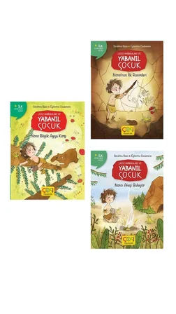 Lasco Mağaraları Ve Yabanıl Çocuk Nono Serisi 3 Kitap