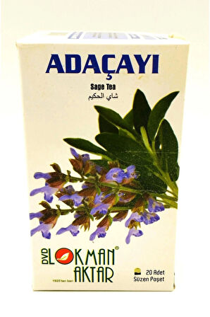 Lokman Aktar 2 kutu Adaçayı 2x20 Süzen Poşet