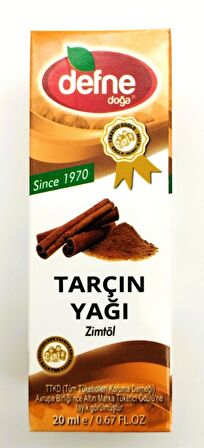Defne Doğa Tarçın Yağı 20 ml 
