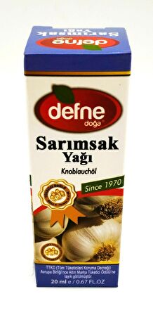 Defne Doğa Sarımsak Yağı 20 ml 