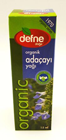 Defne Doğa Organik Adaçayı Yağı 15 ml