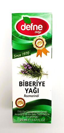 % 100 Doğal Biberiye Yağı 20 ml x 2 adet