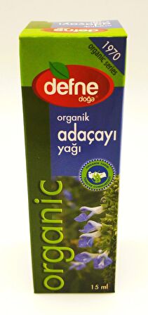 Organik Adaçayı Yağı 15 ml x 2