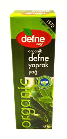 Organik Defne Yaprak Yağı 15 ml x 2