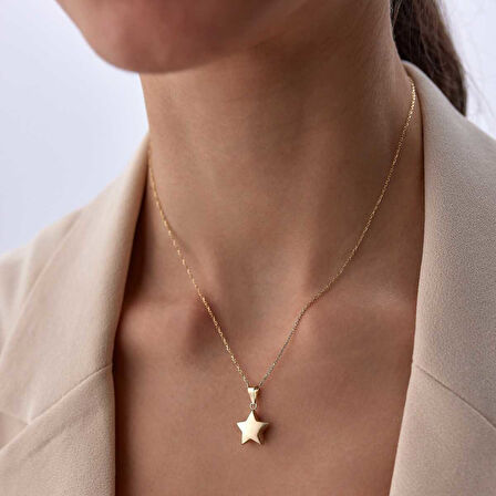 Mini Bombe Yıldız Kolye