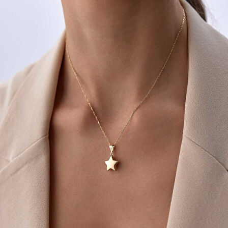 Mini Bombe Yıldız Kolye