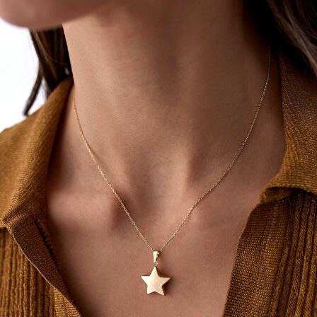 Large Bombe Yıldız Kolye