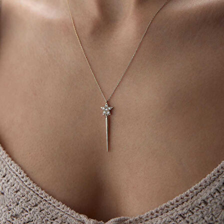 Yıldız Çubuk  Kolye