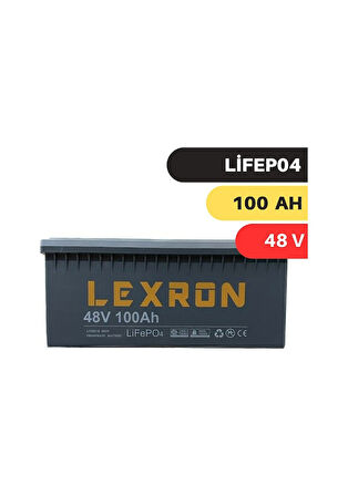 LEXRON 100AH 48V LİTYUM AKÜ