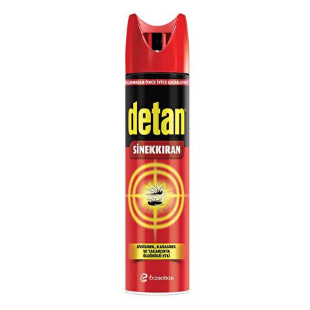 Detan Su Bazlı Sinekkıran 275 Ml.