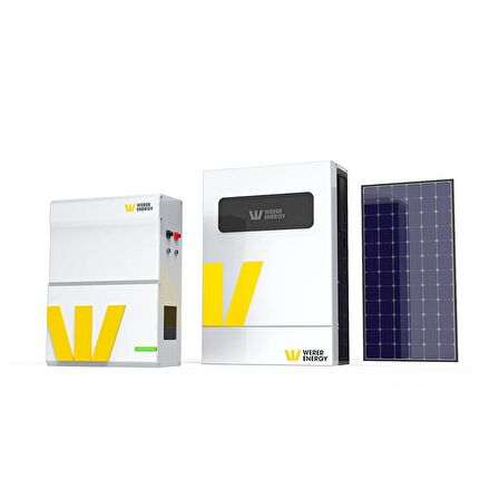 6.2kW Off-Grid Lityum Solar Paket 