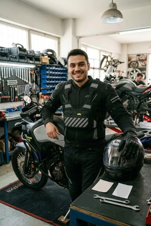Motosiklet Bisiklet Reflektörlü Göğüs Çantası