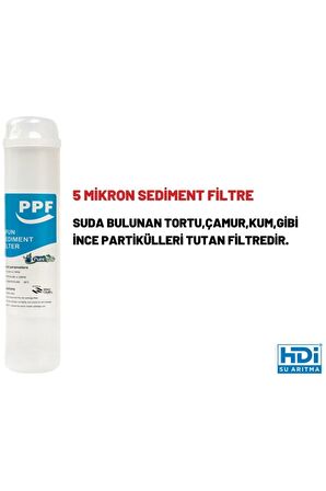 Puretech Yakut-optima Cihazlarına Uygun 3'lü Kokonatlı Filtre