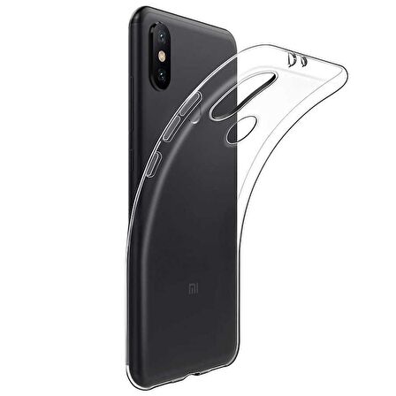 Gpack Xiaomi Redmi 7 Kılıf Süper Silikon Yumuşak Arka KorumaNano Glass
