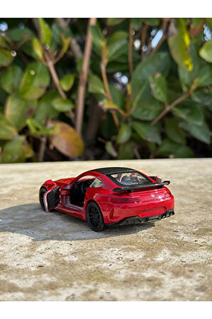 Mercedes Amg Gtr Koleksiyon Metal Araba 12cm Lüks Araba Kırmızı Oyuncak Araba Metal Model Araba