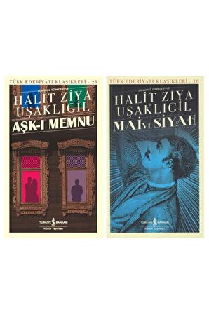 İş Bankası Halit Ziya Uşaklıgil Mai ve Siyah + Aşkı Memnu 2 Kitap