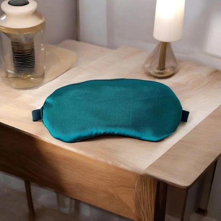 İpek Saten Rahat Uyku İçin Hafif Yumuşak Uyku Maskesi,Göz Bandı, Uyku Bandı, Yoga Göz Bandı