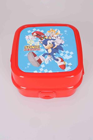 LİSANSLI SONIC 2 KATLI BESLENME KUTUSU / LUNCH BOX