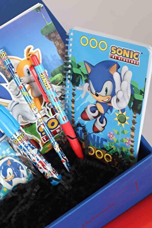 ÖZEL KUTULU LİSANSLI SONIC KIRTASİYE SETİ