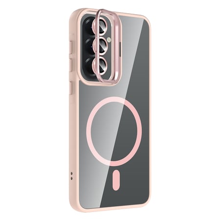 Galaxy A37 Kılıf Magsafe Standlı ve Kamera Lens Koruma Hediyeli Etro Kapak
