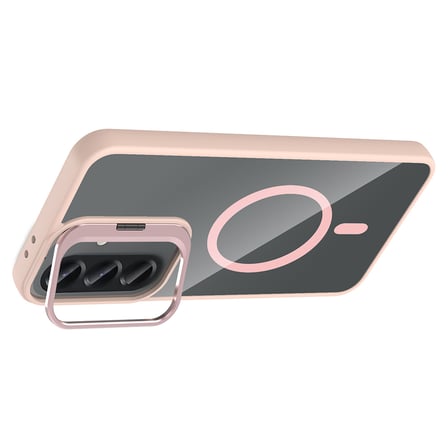 Galaxy A37 Kılıf Magsafe Standlı ve Kamera Lens Koruma Hediyeli Etro Kapak