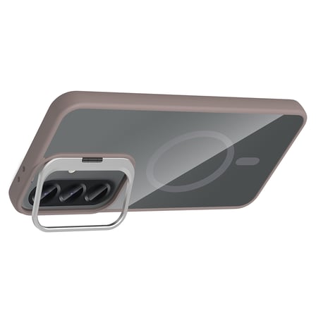 Galaxy A37 Kılıf Magsafe Standlı ve Kamera Lens Koruma Hediyeli Etro Kapak