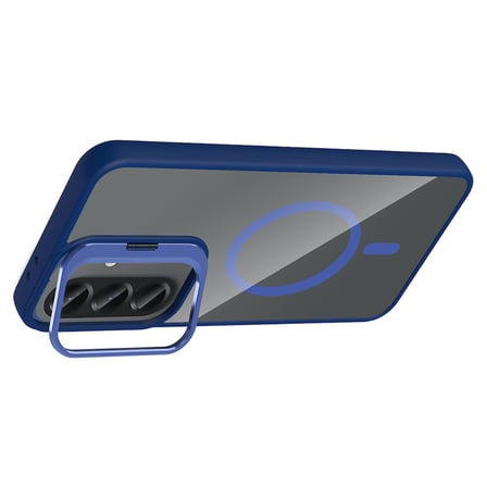 Galaxy A37 Kılıf Magsafe Standlı ve Kamera Lens Koruma Hediyeli Etro Kapak