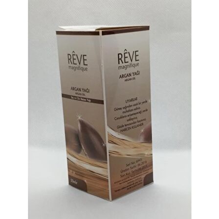 Reve Argan Yağı Argan Oil 50 ml